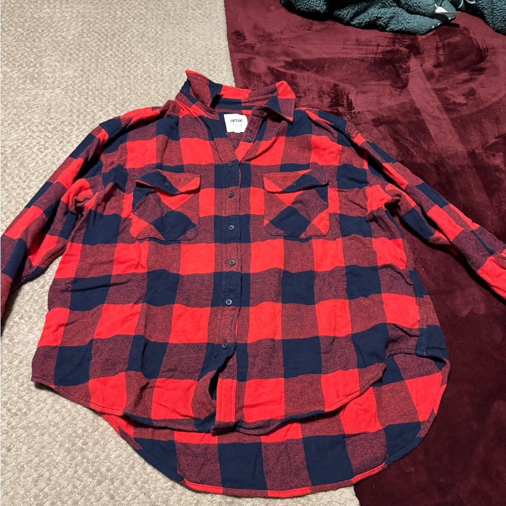 Aerie LumberJane Flannel Shirt